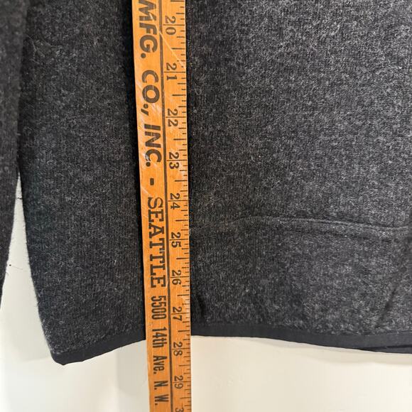 Outdoor Research Men's Cyprus Hybrid Half Zip Pullover Wool Gray Medium - Picture 8 of 9